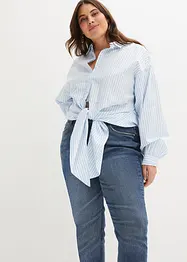 Oversized blouse van biologisch katoen, bonprix