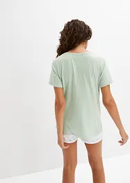T-shirt in een viscosemix, bonprix