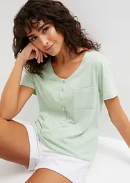T-shirt in een viscosemix, bonprix