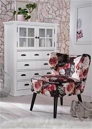 Fauteuil met rozenprint, bonprix