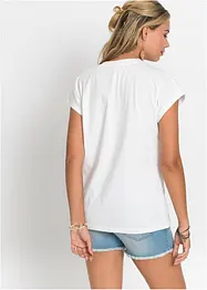 Oversized shirt van puur katoen, bonprix