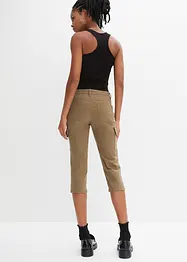 Capri broek in cargolook, bonprix