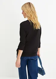 Oversized shirt van soepelvallend viscose, bonprix
