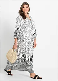 Maxi jurk van soepele viscose, bonprix
