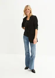 Shirt in een viscosemix, bonprix