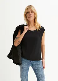 Shirt in een viscosemix, bonprix