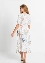 Midi jurk van soepele viscose, bonprix