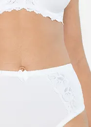 Maxislip met fijne kant (set van 2), bonprix