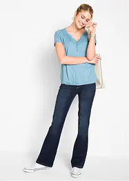 Corrigerende jeans mid waist, bootcut, bonprix