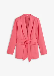 Blazer met strikceintuur, BODYFLIRT boutique