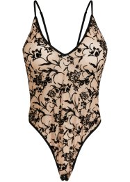 Stringbody ouvert met flockprint, VENUS