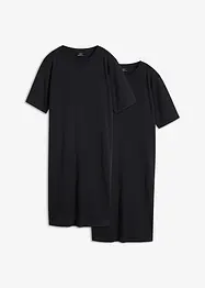 Oversized shirtjurk (set van 2), bonprix