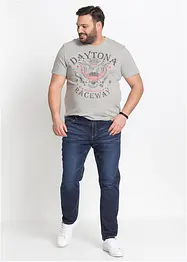 Regular fit stretch jeans, tapered, bonprix