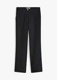High waist linnen broek van een linnen-viscosemix, bonprix