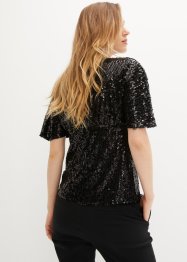 Shirt met pailletten, BODYFLIRT boutique