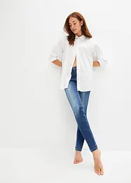 Skinny stretch jeans mid waist, bonprix