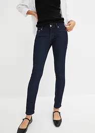 Skinny stretch jeans, mid waist, bonprix