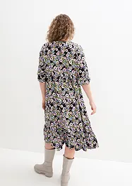 Midi jurk van viscose, bonprix