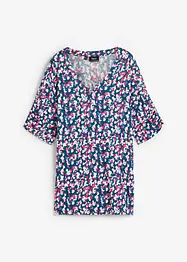 Jersey shirt in een linnen-viscosemix, bonprix