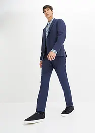 Pak met linnen, slim fit (2-dlg.), bonprix