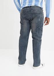 Loose fit cargo jeans, straight, John Baner JEANSWEAR