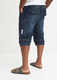 Lichte jeans cargo bermuda, relaxed fit, bonprix