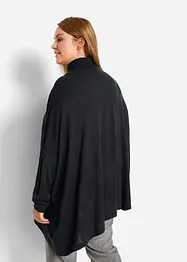 Oversized coltrui poncho met asymmetrische snit, bonprix