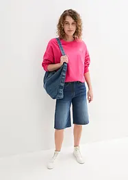 Oversized sweater van biologisch katoen, bonprix