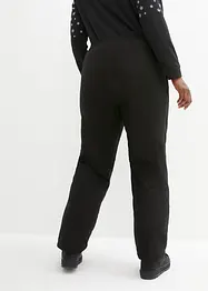 Thermoskibroek met fleece voering en comfortband, waterdicht, straight, bonprix