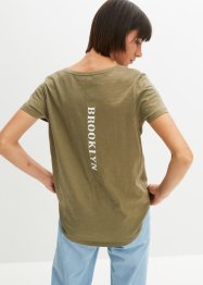 T-shirt met print, RAINBOW