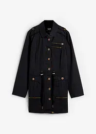 Katoenen parka in utility stijl, halflang, bonprix