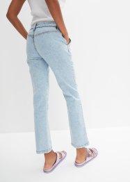Straight jeans met deelnaden, RAINBOW