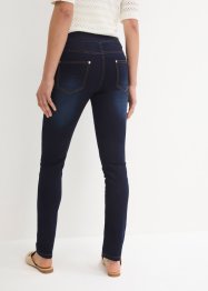 Slim jeans met mid waist, cropped, bonprix