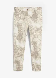 7/8 stretch broek met print, bonprix