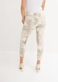 7/8 stretch broek met print, bonprix