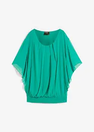 Chiffon blouse met ondershirt, bonprix