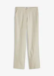 High waist linnen broek van een linnen-viscosemix, bonprix