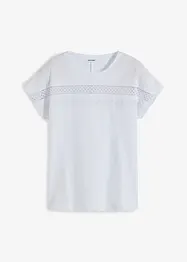 Shirt met kant, bonprix