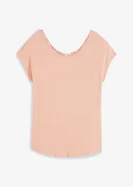 Shirt met gehaakte inzet, bonprix