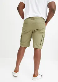 Stretch cargo bermuda, regular fit, bonprix