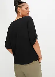 T-shirt met boothals, bonprix