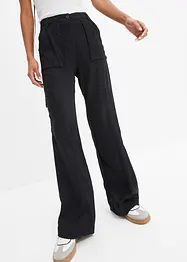 Soepelvallende, wijde cargo broek, bonprix