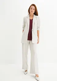 Shirt met ronde hals van zachte viscose, bonprix