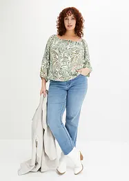 Gedessineerde tuniek van soepele viscose, bonprix
