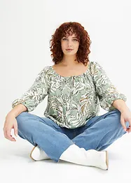 Gedessineerde tuniek van soepele viscose, bonprix