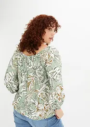 Gedessineerde tuniek van soepele viscose, bonprix