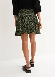 Korte high waist broekrok van zachte viscose, bonprix