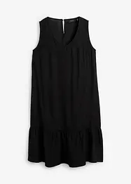 Korte viscose jurk in A-lijn, bonprix