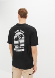 T-shirt van biologisch katoen, loose fit, RAINBOW