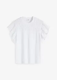 Shirt met broderie anglaise, bonprix